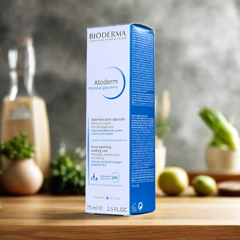 Bioderma Atoderm Intensive Gel Creme For Very dry, irritated to atopic sensitive skin-75ml