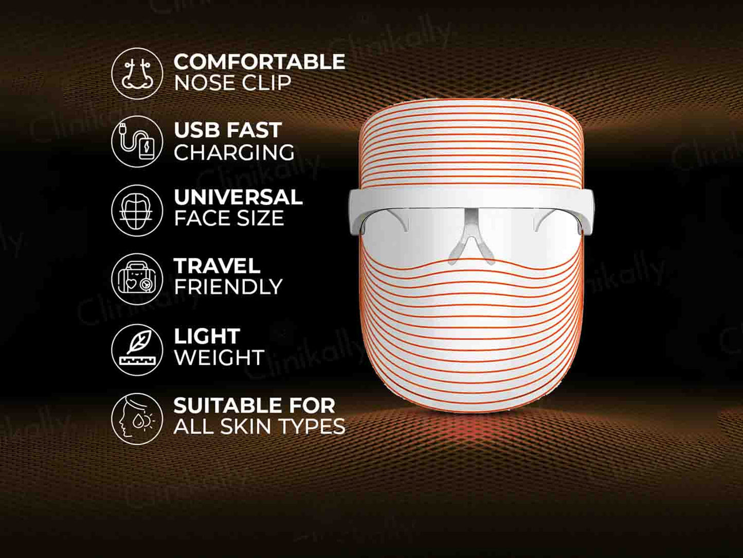 Winston LED Light Therapy Face Mask