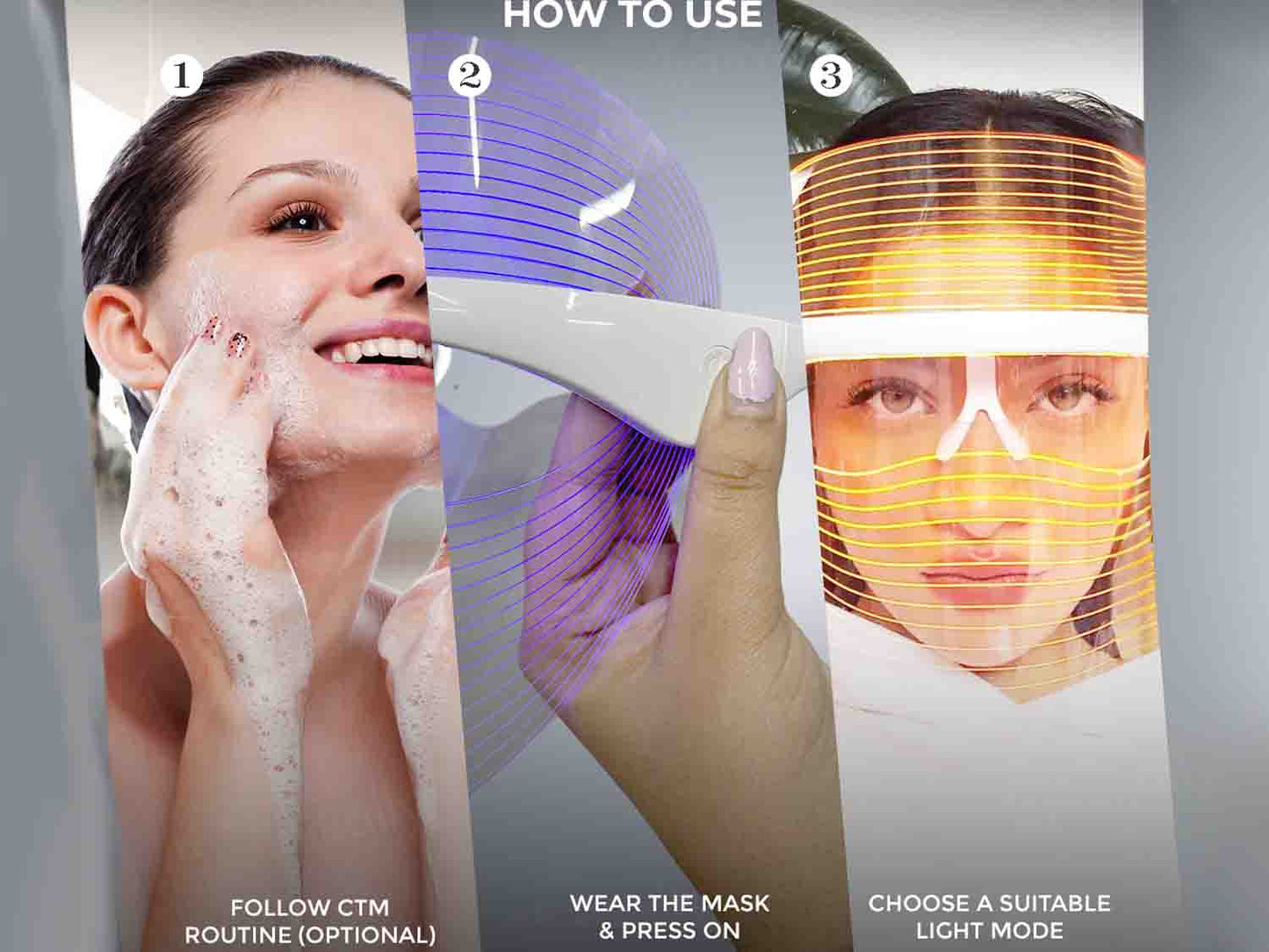 Winston LED Light Therapy Face Mask