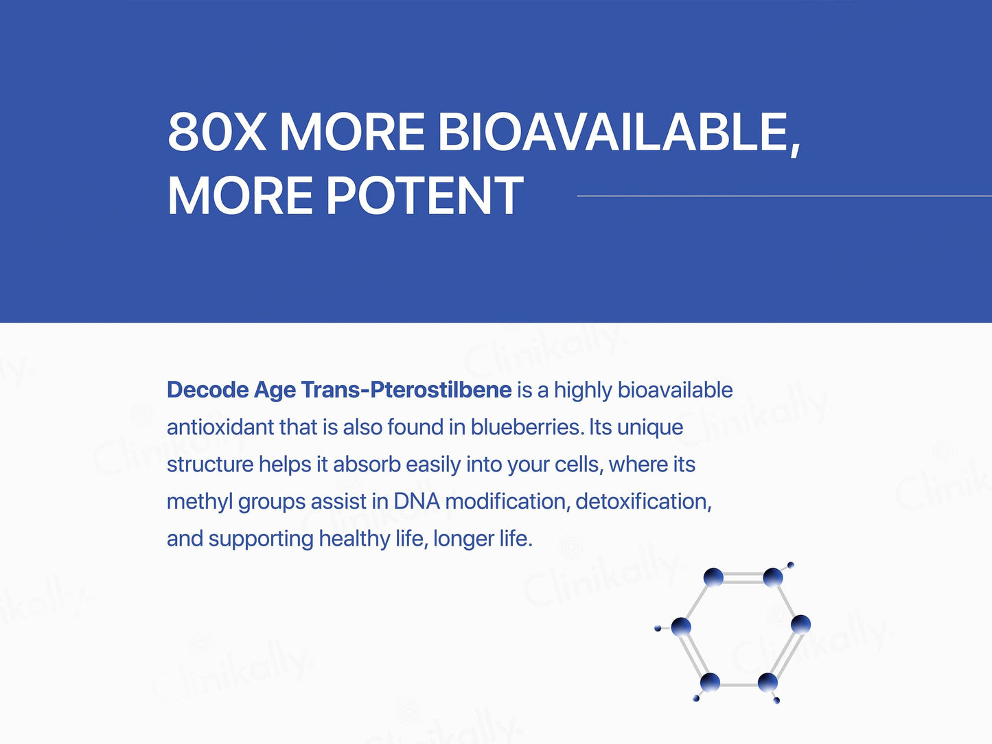Decode Age Trans Pterostilbene Vegan Capsule