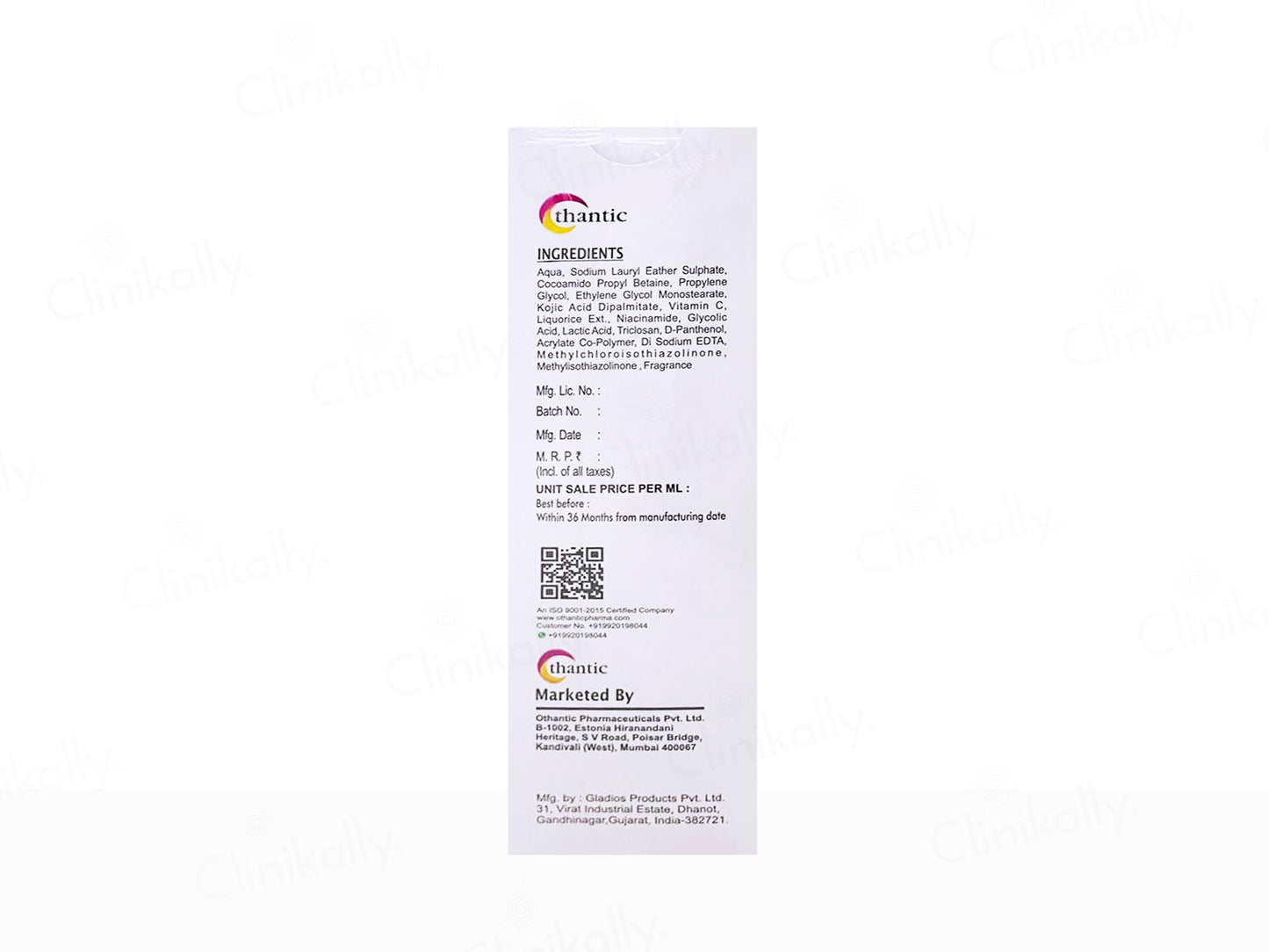 Aecxo-Glo Skin Lightening & Whitening Face Wash