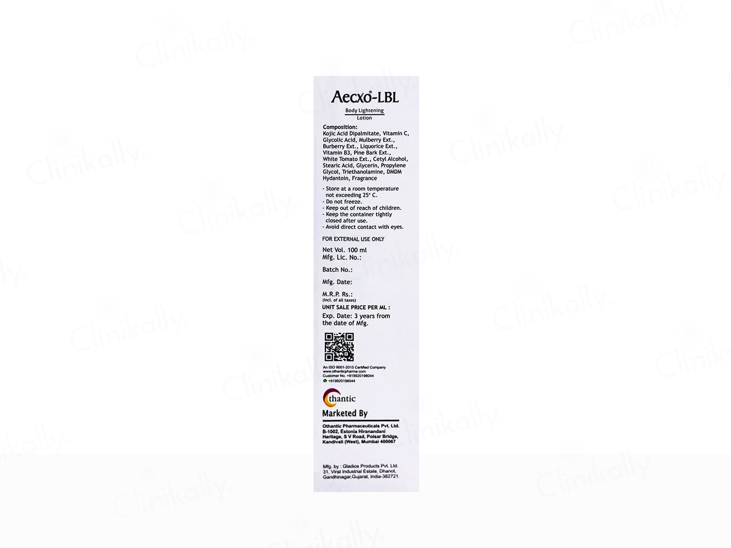 Aecxo-LBL Body Lightening Lotion