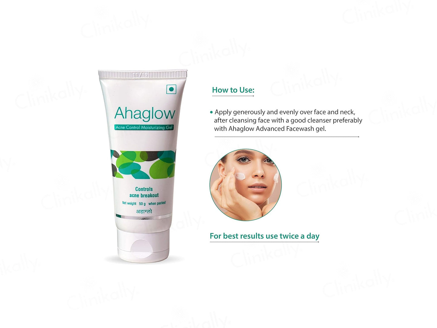 Ahaglow Acne Control Moisturizing Gel