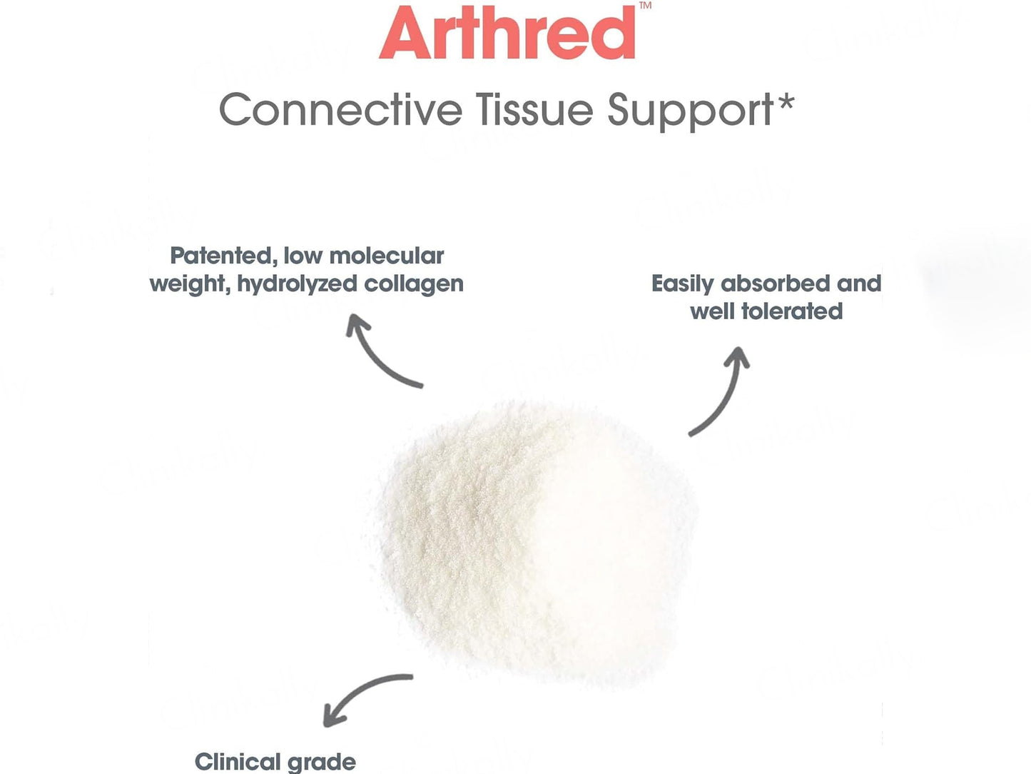 Allergy Research Group Arthred Collagen Formula Dietary Supplement Powder