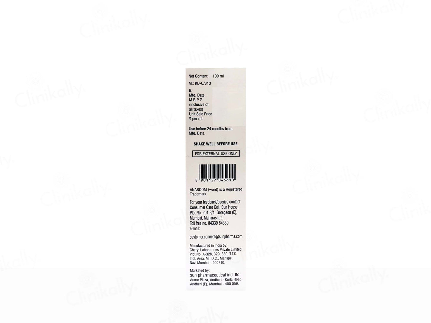 Anaboom Plus Anti Hairfall Shampoo