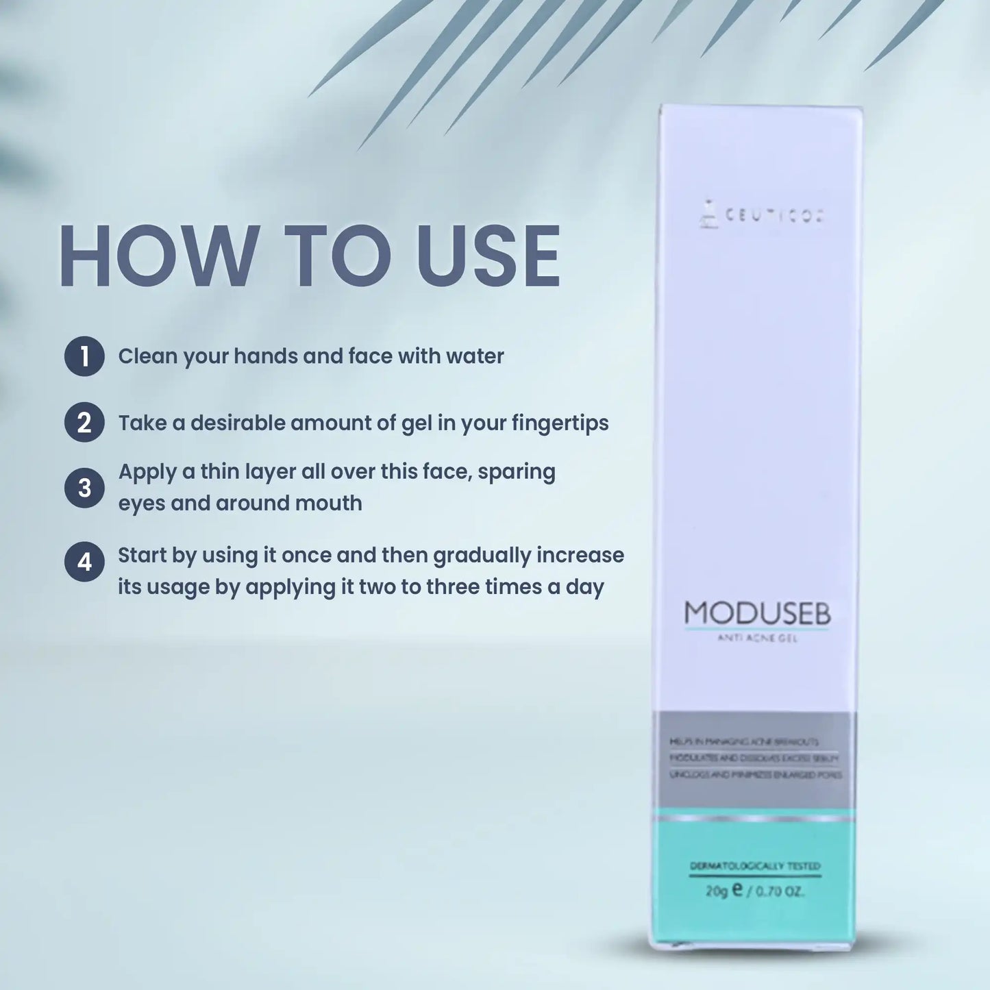 Moduseb Anti-Acne Oil-Control Gel |control excess oil, giving you the radiant skin