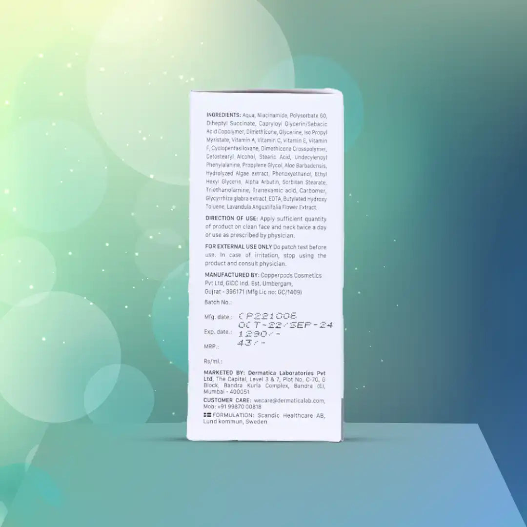 Dermatica Complexion EDT | Reduces dark spots  all skin types