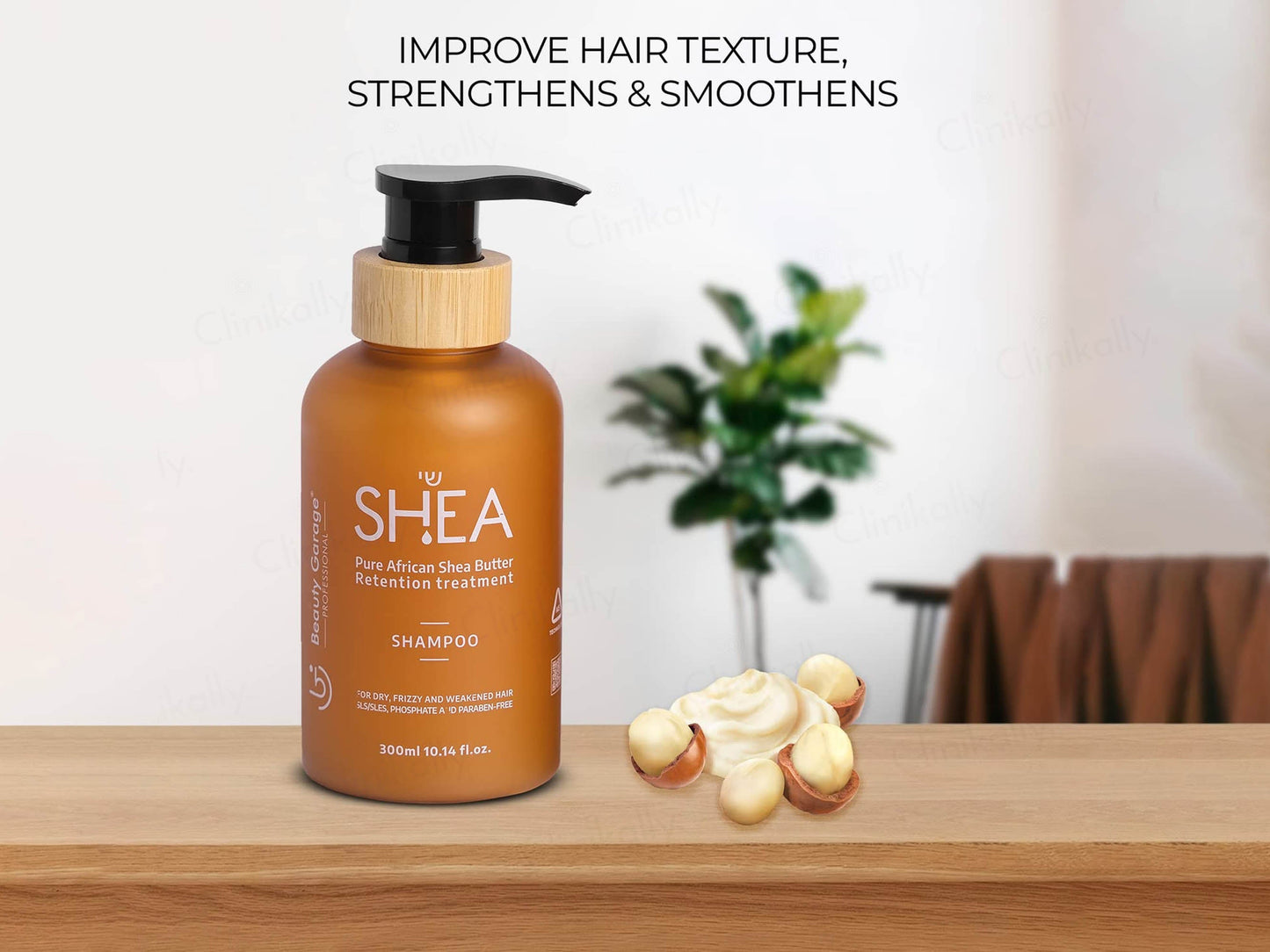Beauty Garage Pure African Shea Butter Retention Treatment Shampoo