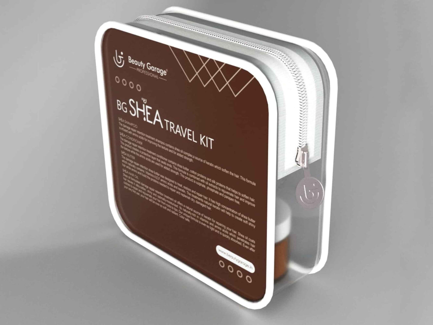 Beauty Garage Pure African Shea Butter Retention Treatment Travel Kit