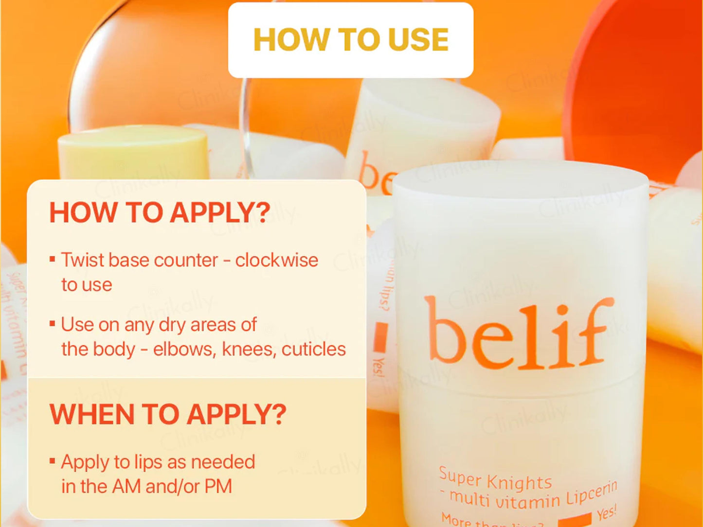 Belif Super Knights - Multi Vitamin Lipcerin