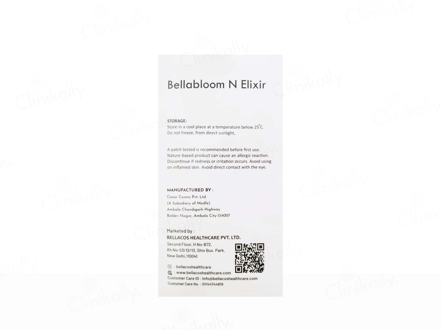 Bellacos Healthcare Bellabloom N Elixir 10% Niacinamide Face Serum