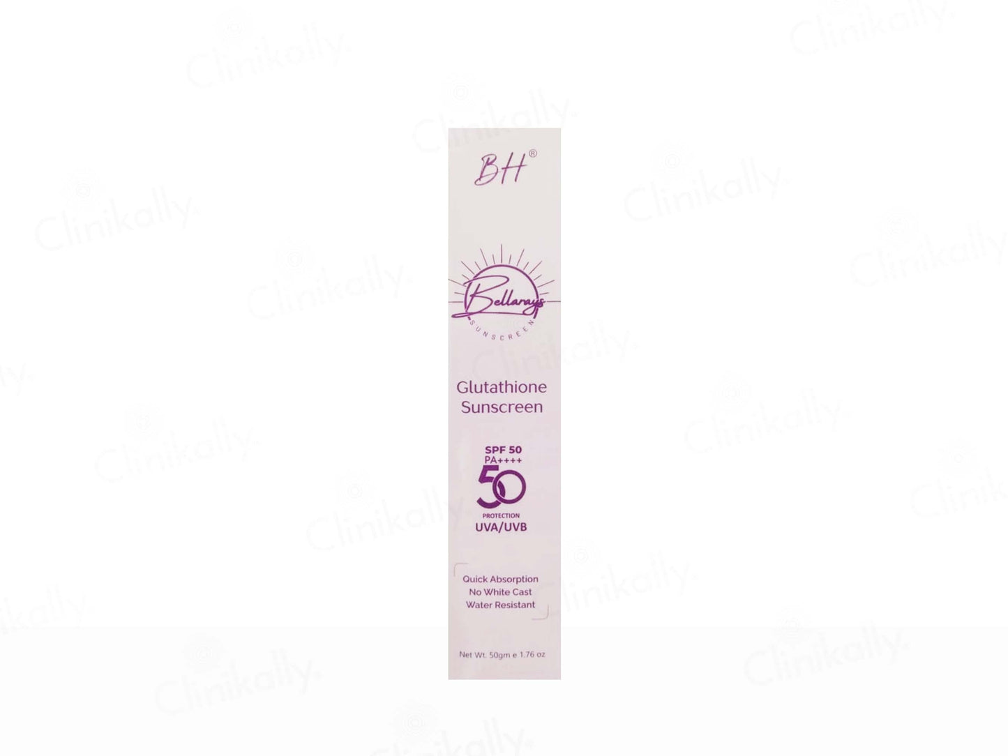 Bellacos Healthcare Bellarays Glutathione Sunscreen SPF 50 PA++++