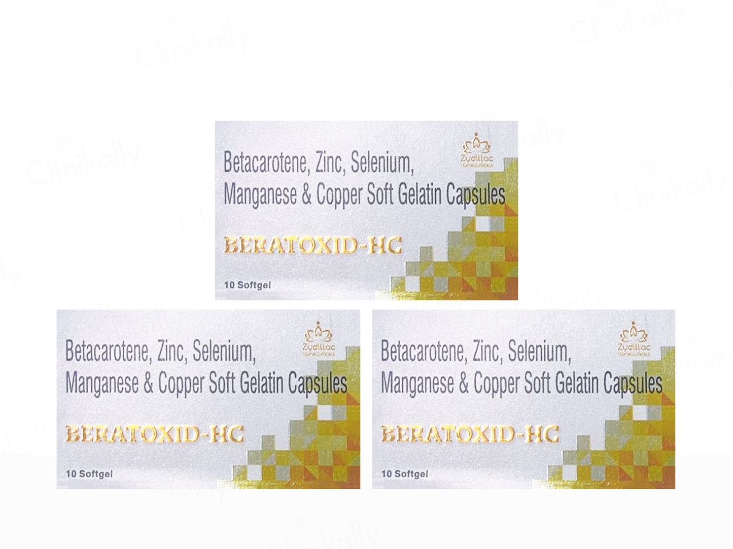 Beratoxid-HC Soft Gelatin Capsule || Antioxidant For Cellular Health