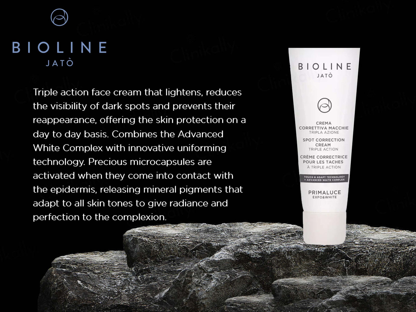 Bioline Jato Primaluce Exfo&White Triple Action Spot Correction Cream SPF 30