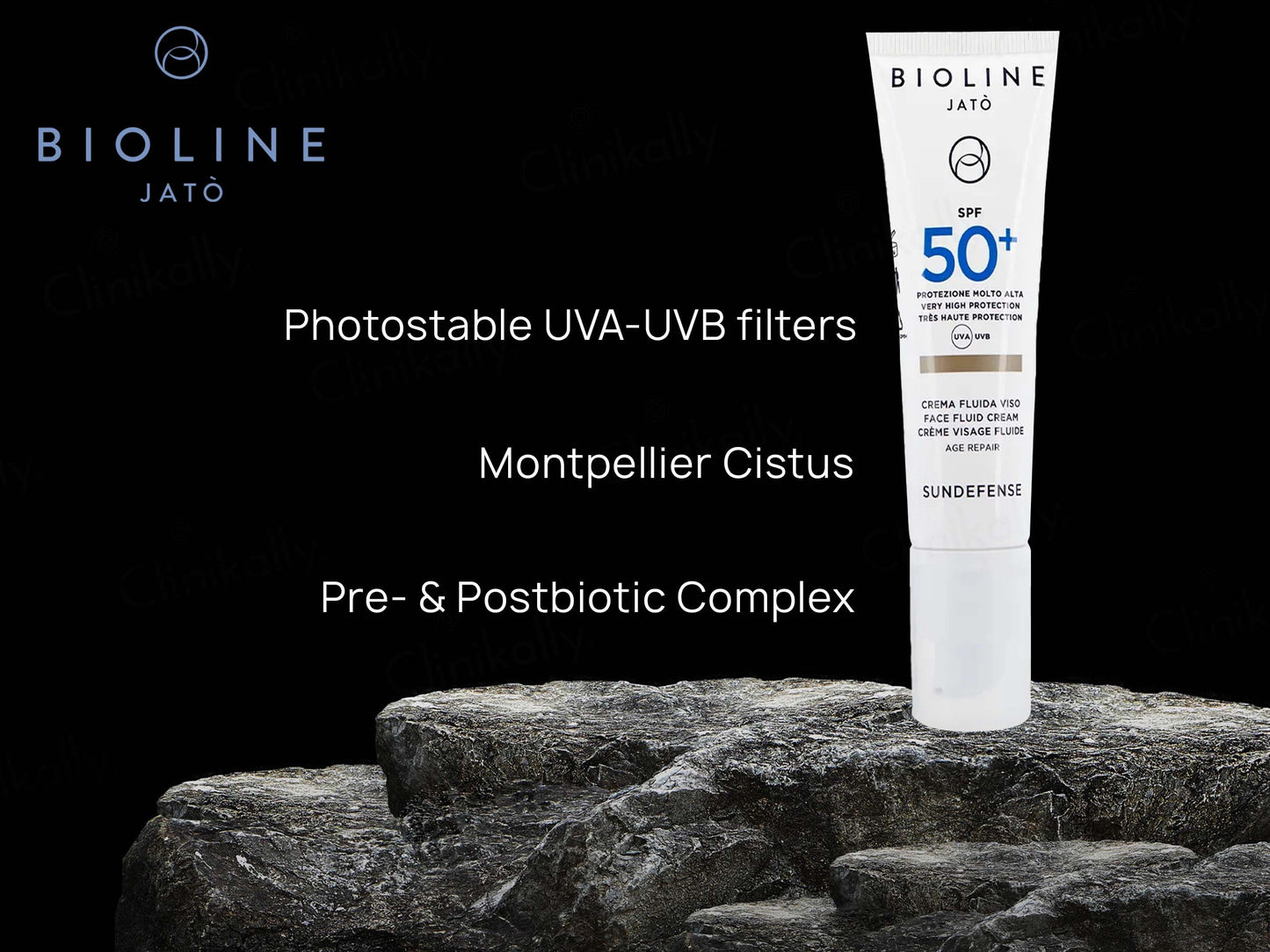 Bioline Jato Sundefense Age Repair Face Fluid Cream SPF 50+
