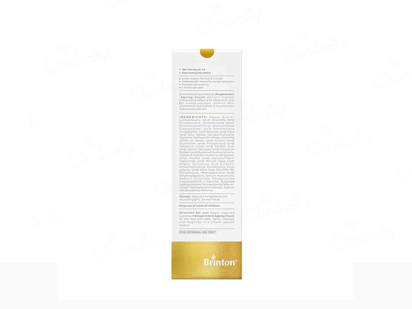 Brinton D'experts Night Repair Cream