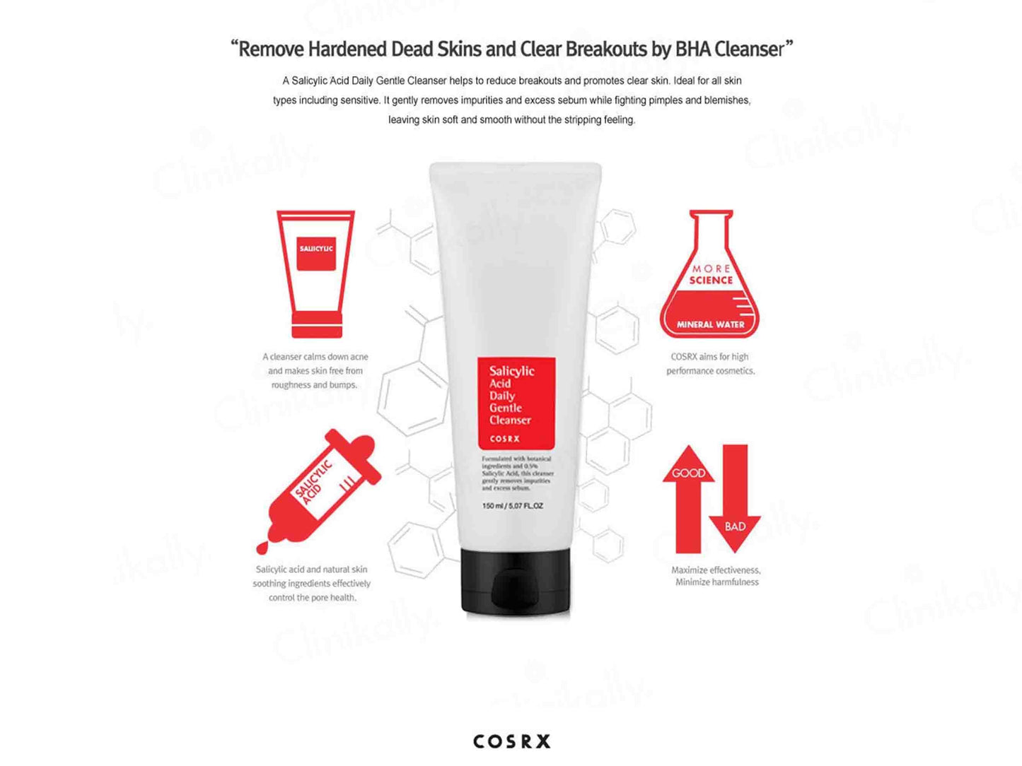 COSRX Salicylic Acid Daily Gentle Cleanser