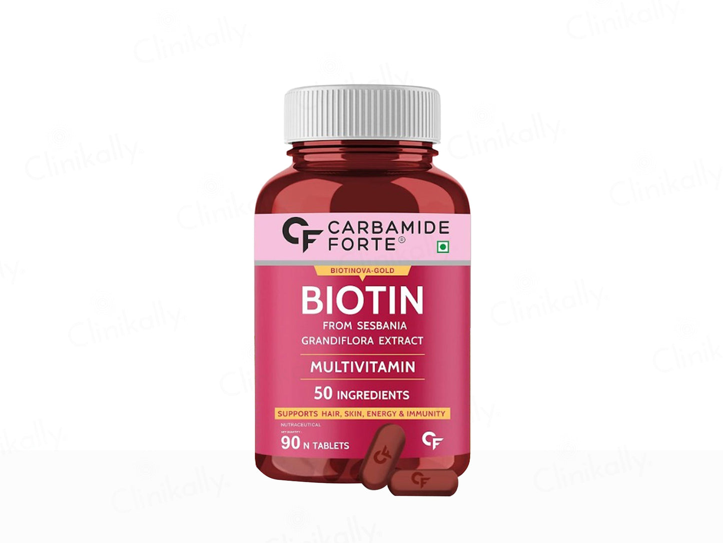 Carbamide Forte Biotin+ with 50 Multivitamin+ Tablet