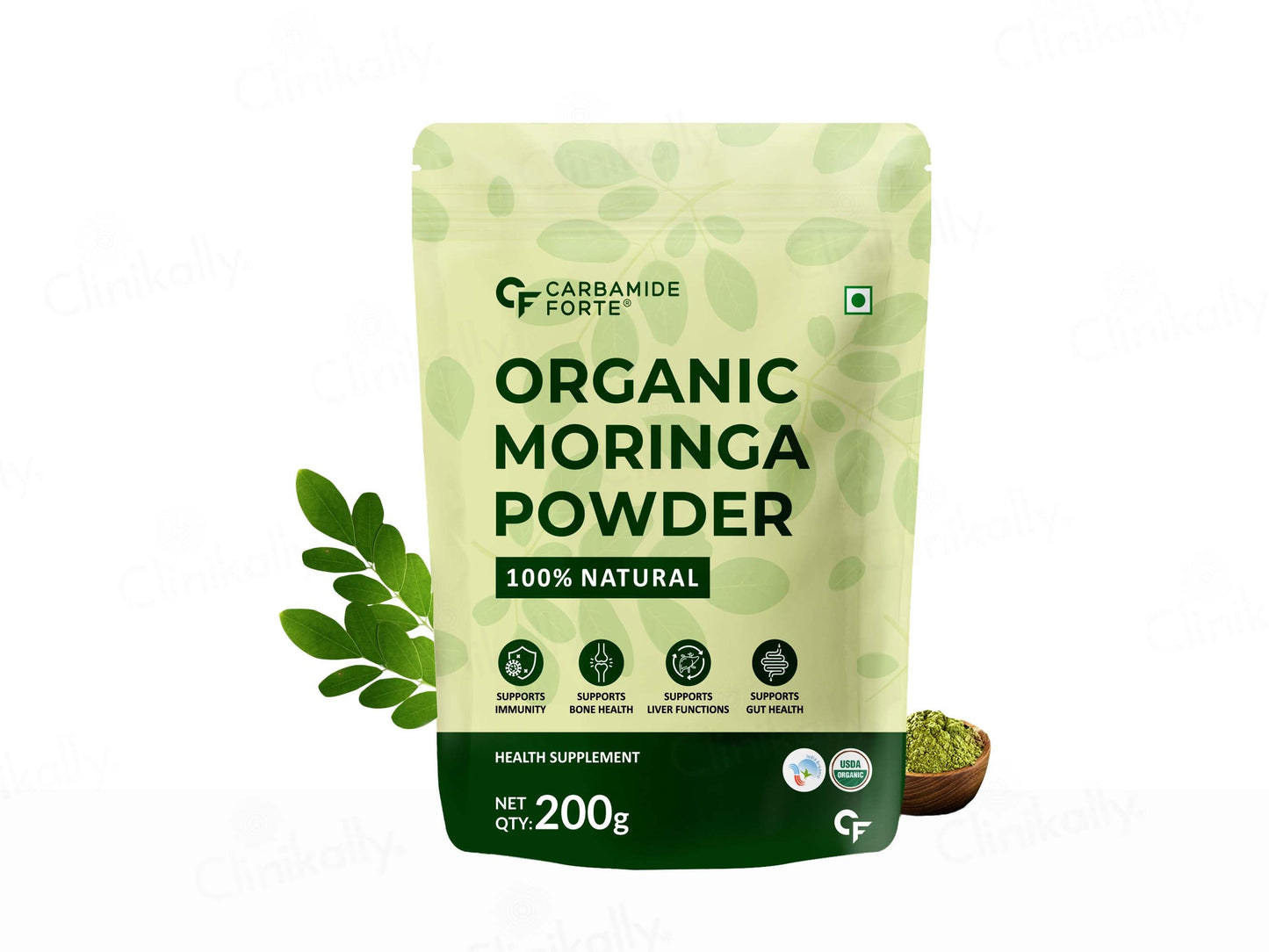 Carbamide Forte Organic Moringa Leaf Powder