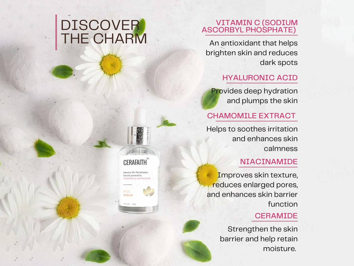 Cerafaith Ceramide & Niacinamide Face Serum