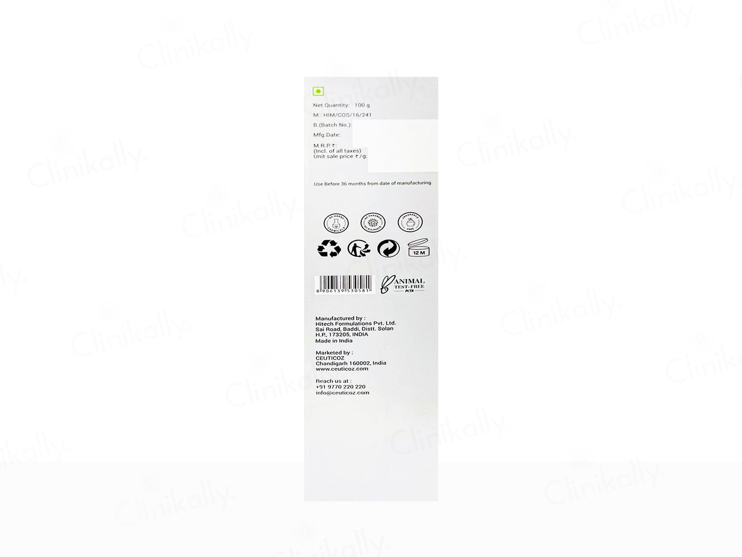 Ceuticoz Ivorine Mango Butter & Jojoba Oil Cleansing Balm