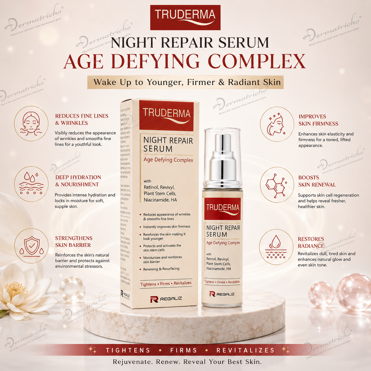 Truderma Night Repair Serum