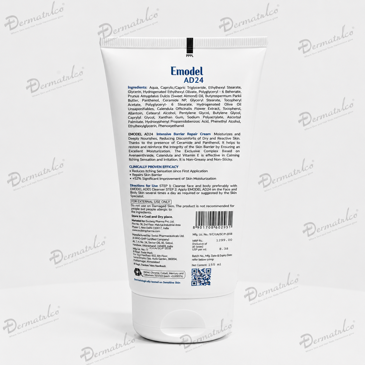 Emodel AD24 Intensive Barrier Repair Face & Body Cream