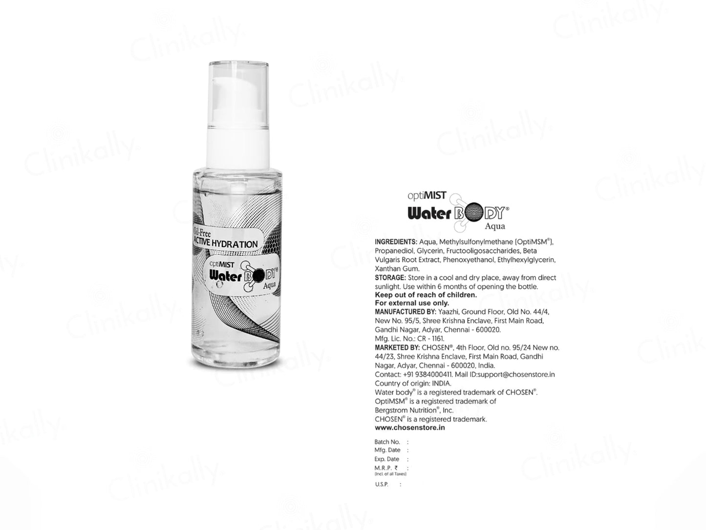 Chosen Optimist Water Body Aqua Moisturizer