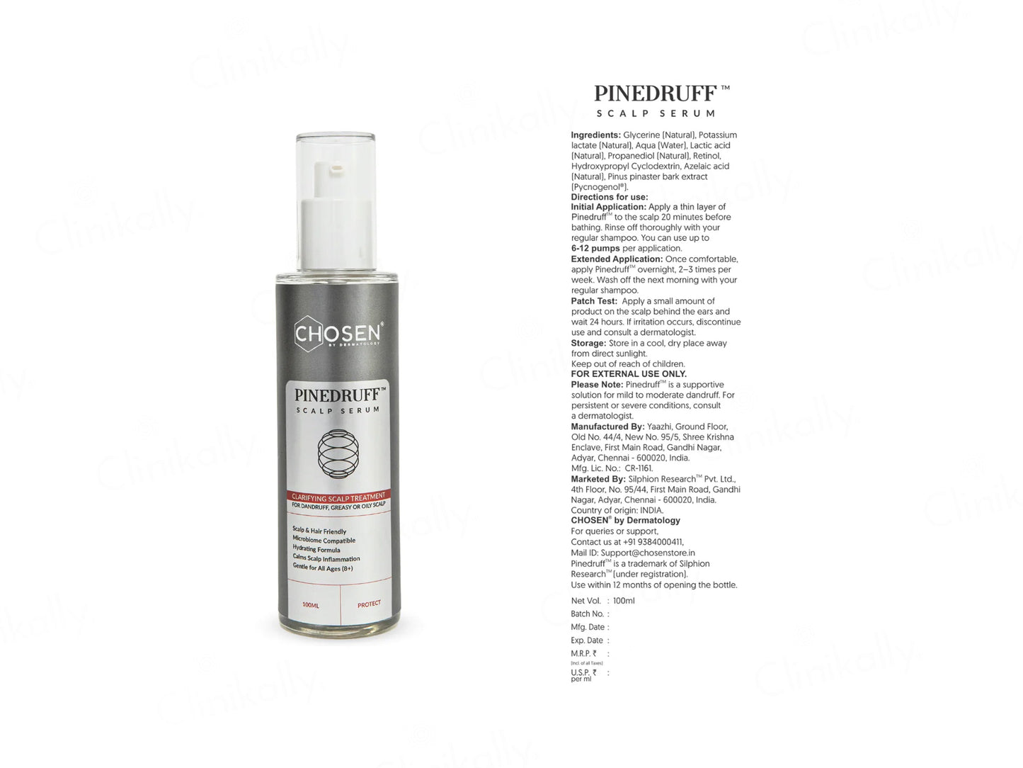 Chosen Pinedruff Clarifying Scalp Treatment Serum
