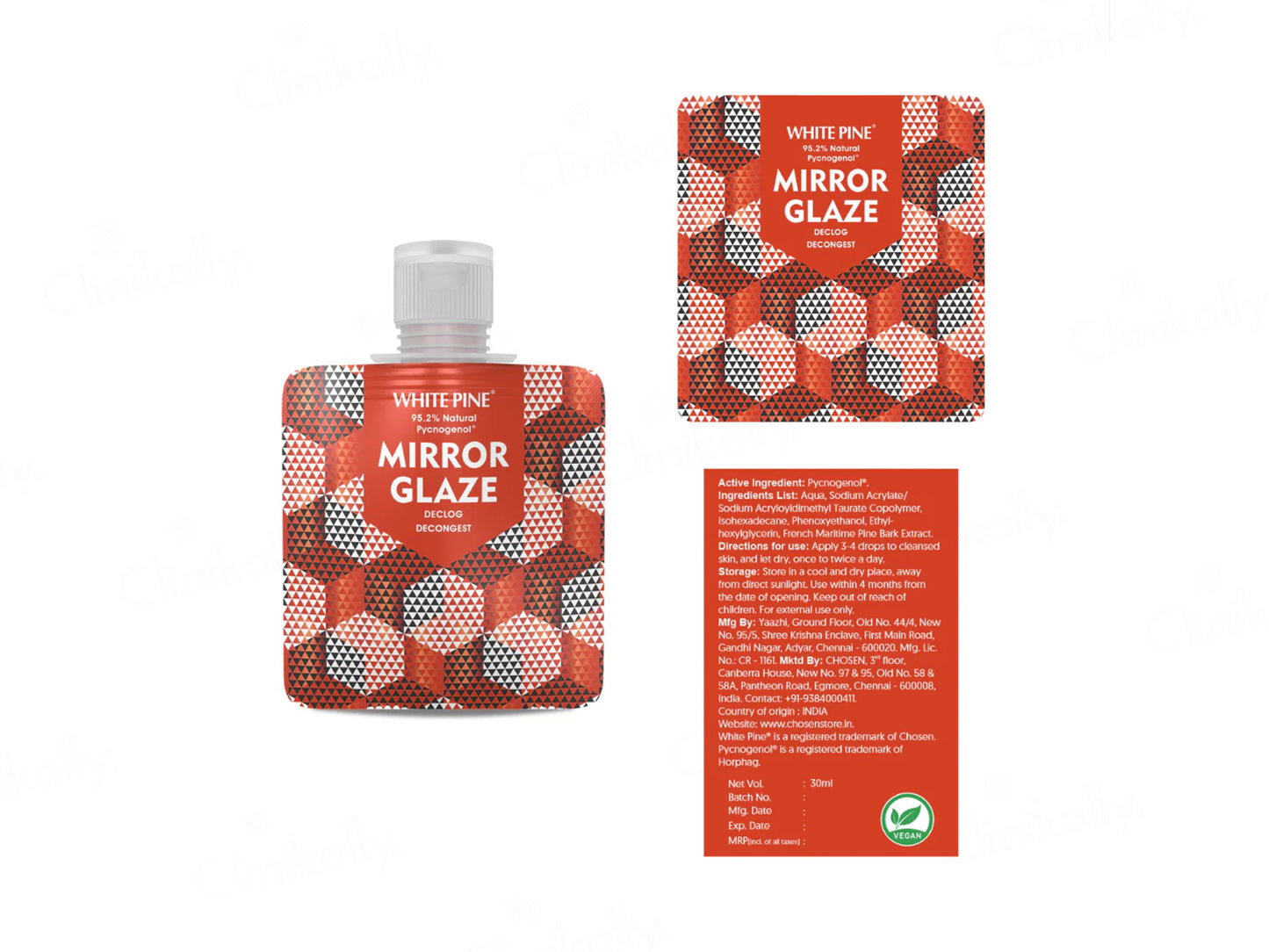 Chosen White Pine Pycnogenol Mirror Glaze Face Serum
