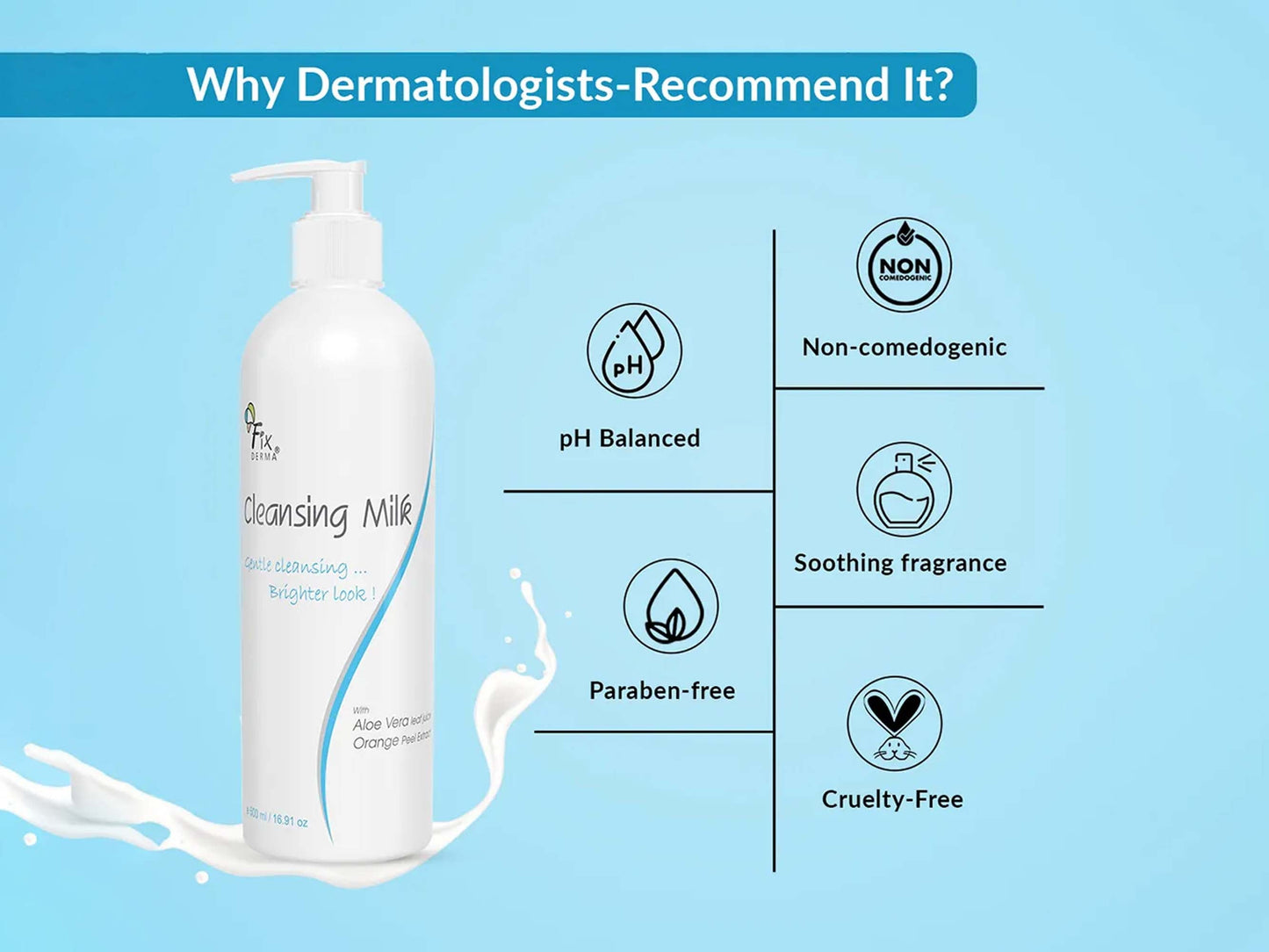 Fixderma Gentle Cleansing Milk
