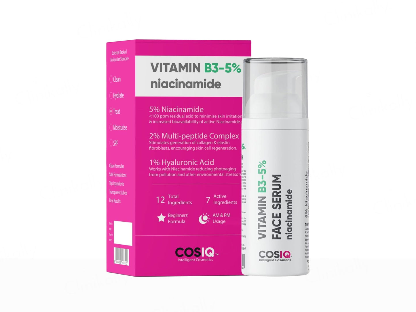 CosIQ Vitamin B3-5% Niacinamide Face Serum