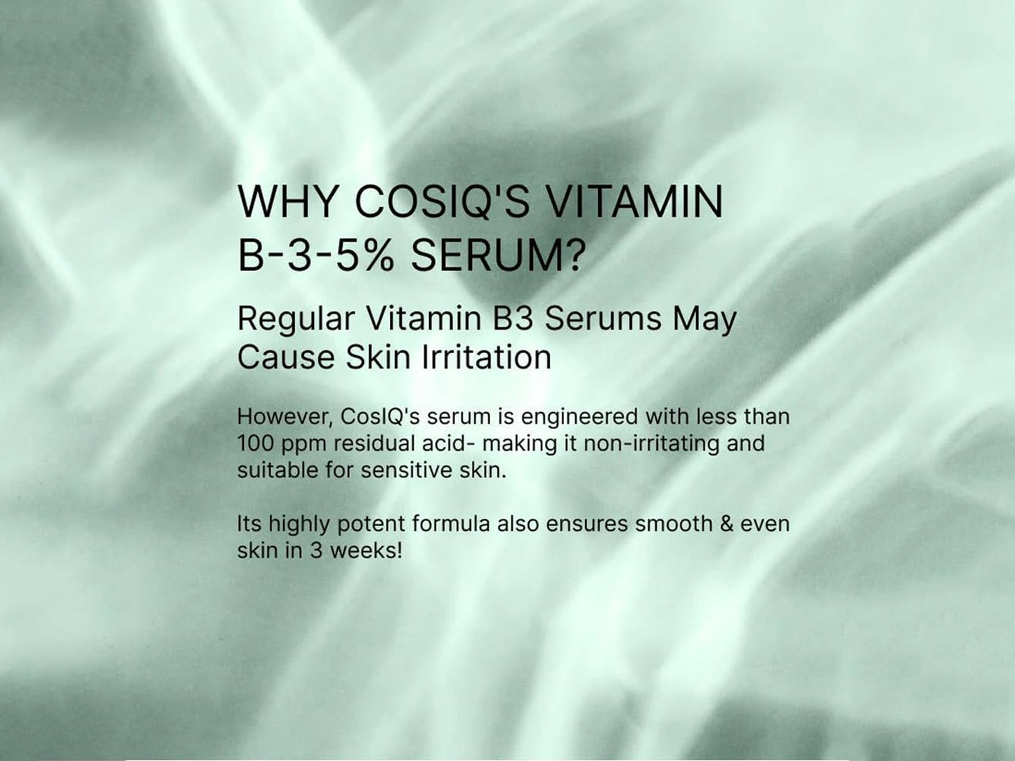 CosIQ Vitamin B3-5% Niacinamide Face Serum