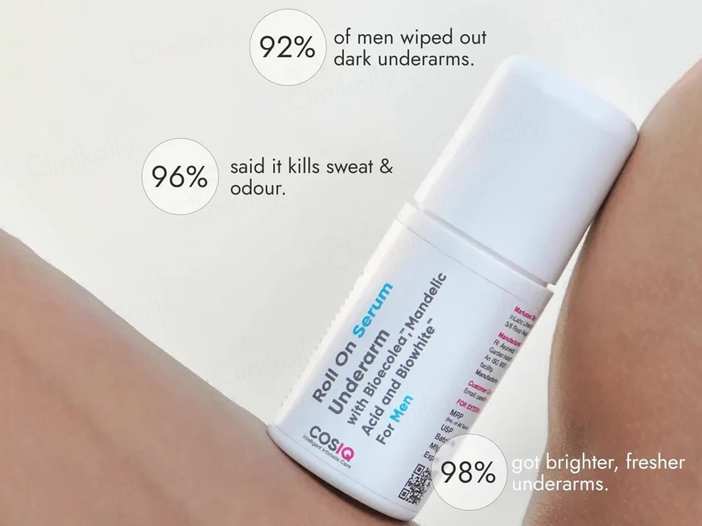 CosiQ Underarm Roll-On Serum For Men