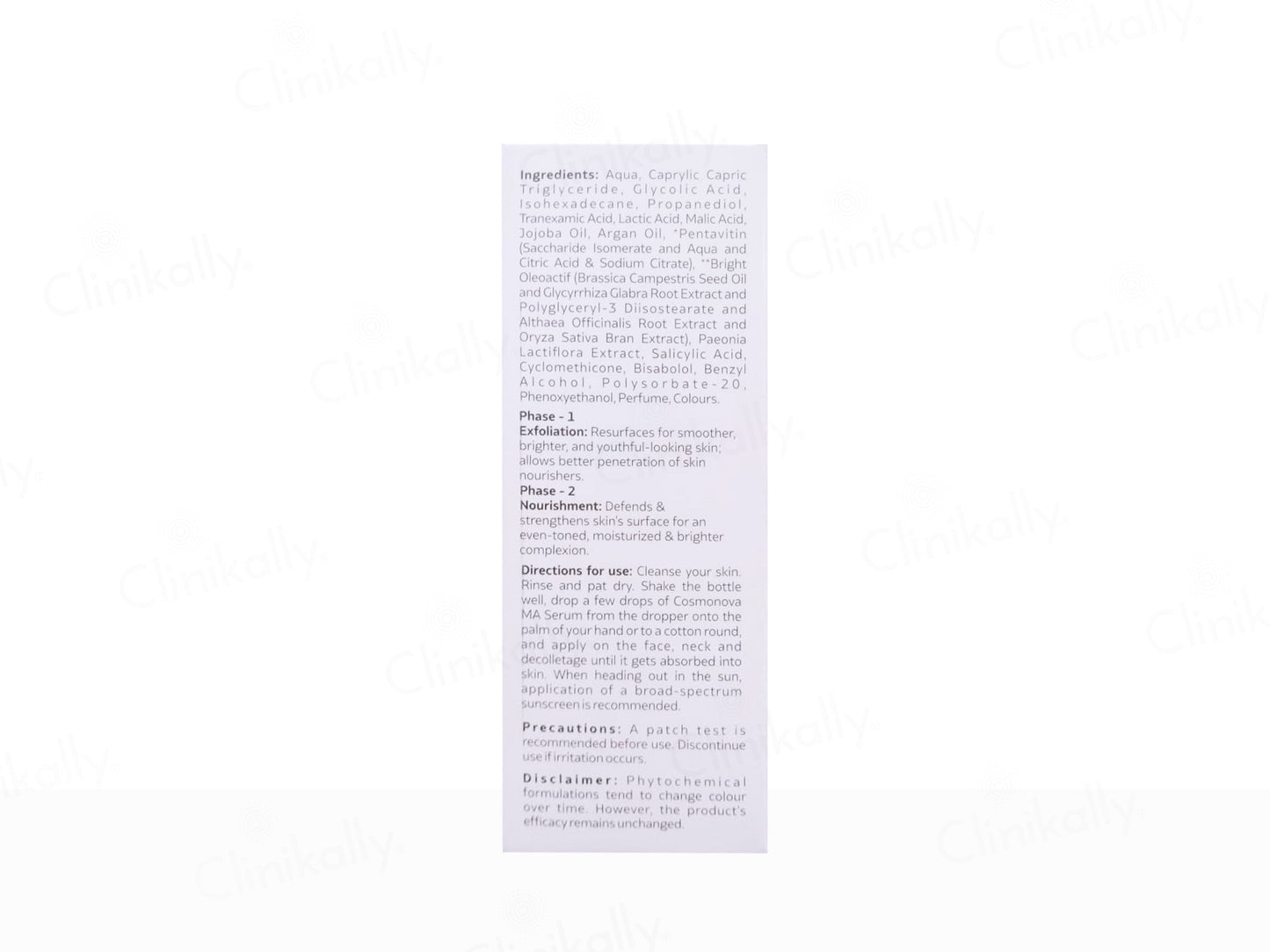 Cosmonova MA Brightening Multi-Acid Bi-Phase Serum