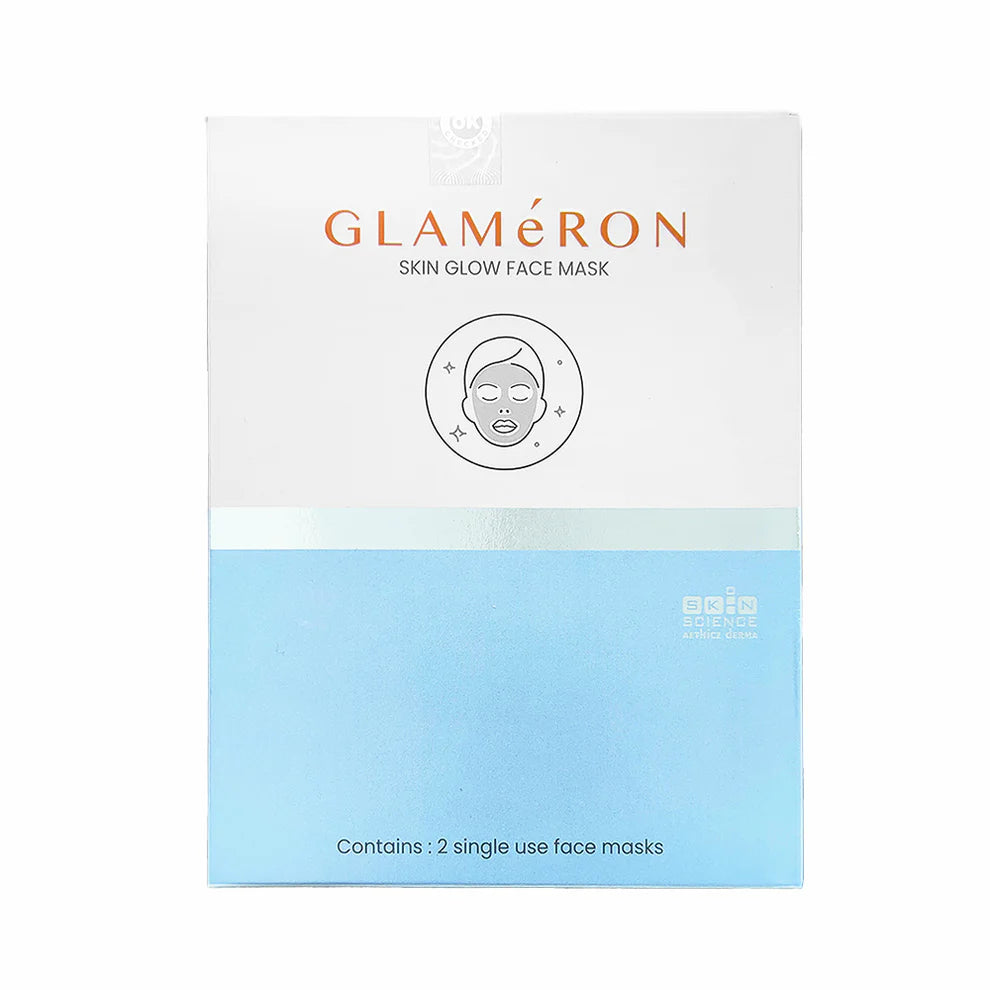 Glameron Skin Glow Sheet Mask For Face with Kakadu Plum Extract -AETCHICZ/