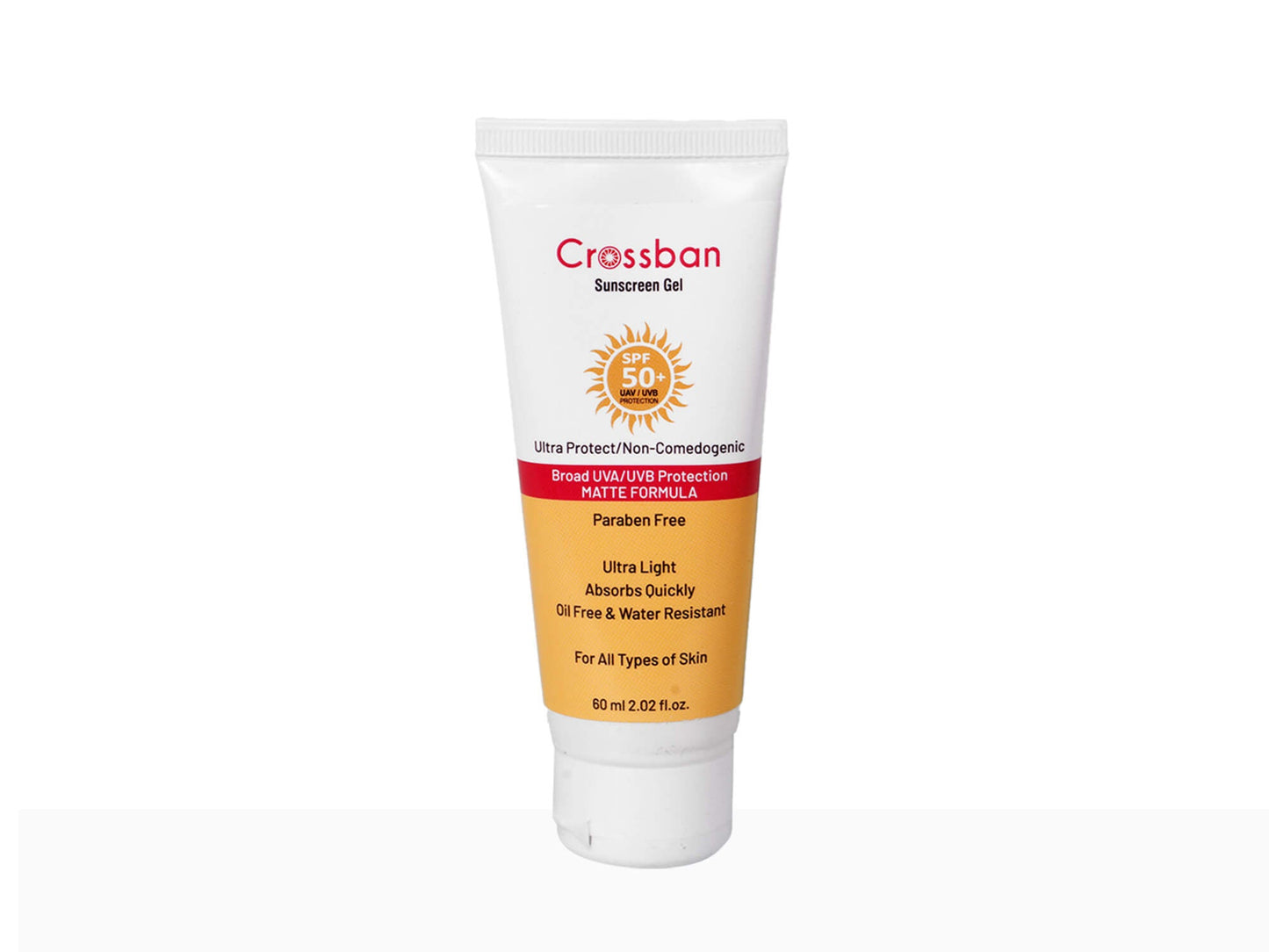 Crossban Ultra Matte Dry Touch Sunscreen Gel SPF 50+ PA++++