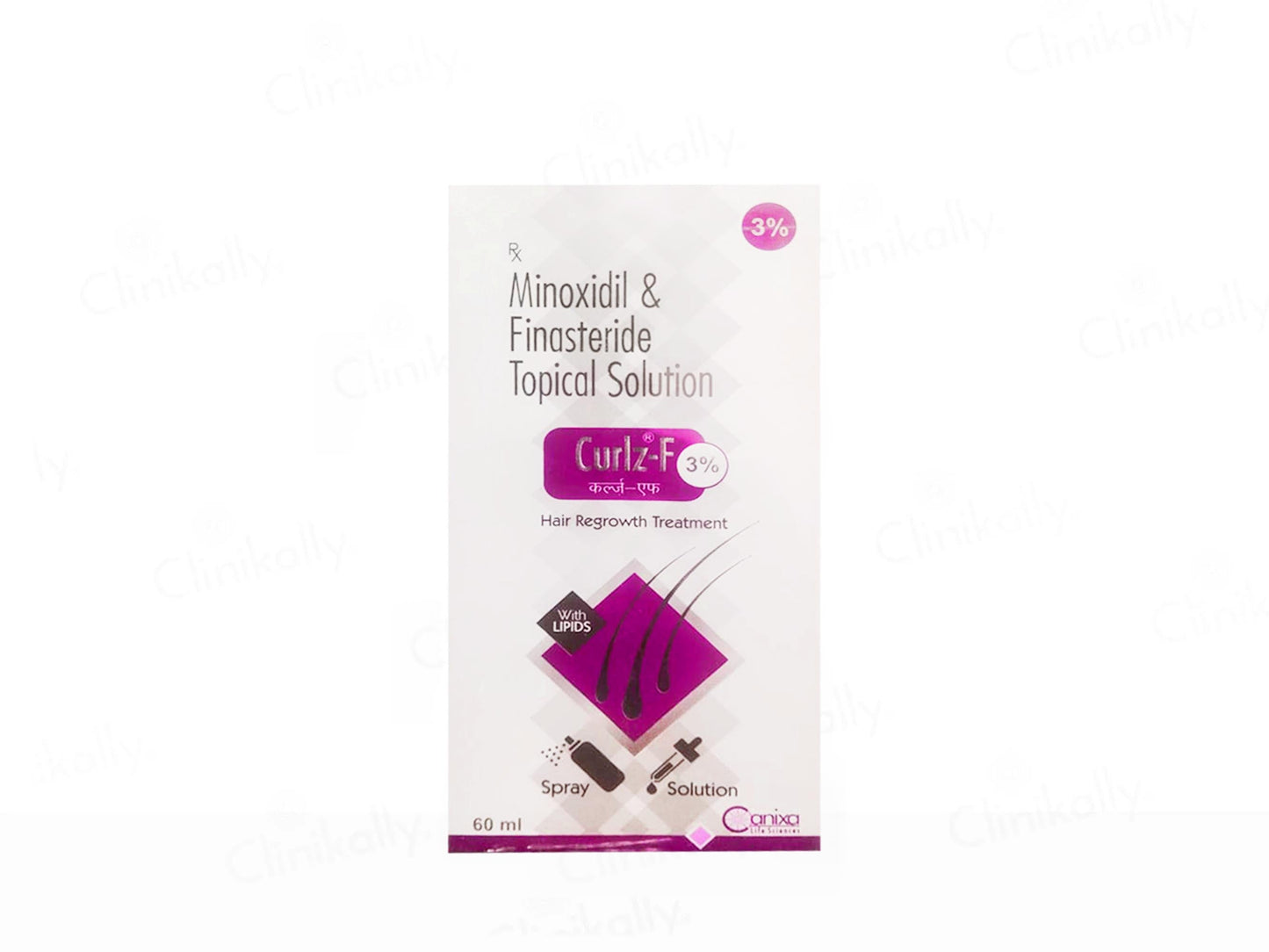 Curlz-F 3% Topical Solution