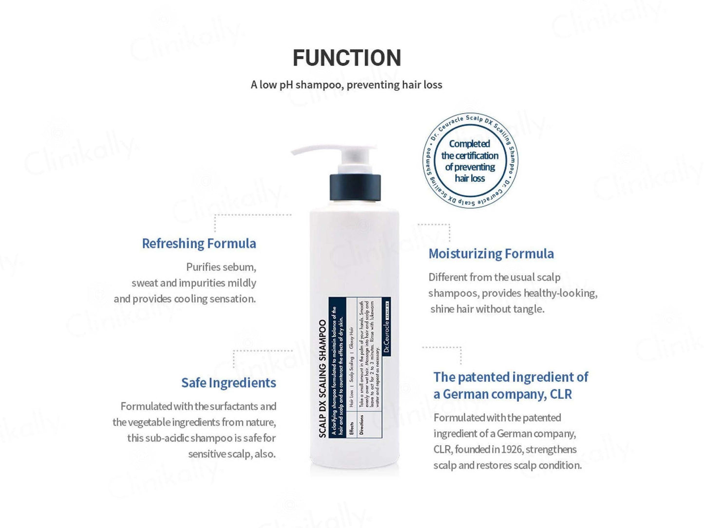 Dr. Ceuracle Scalp DX Scaling Shampoo