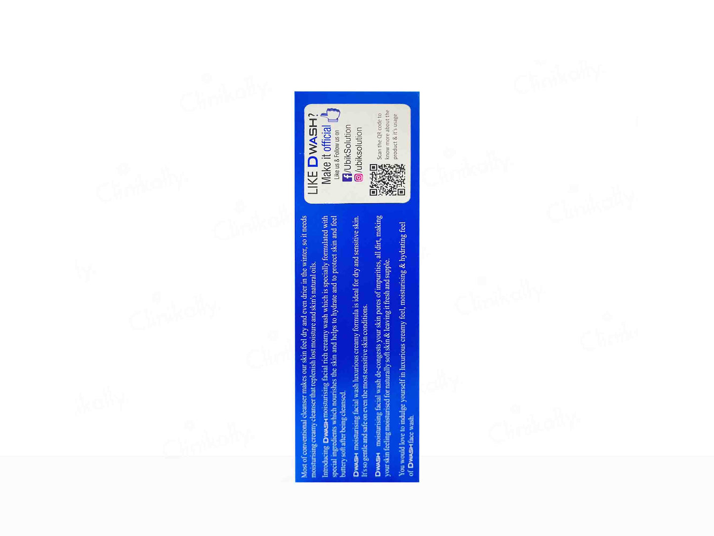DWash Moisturising Facial Wash For Dry Skin