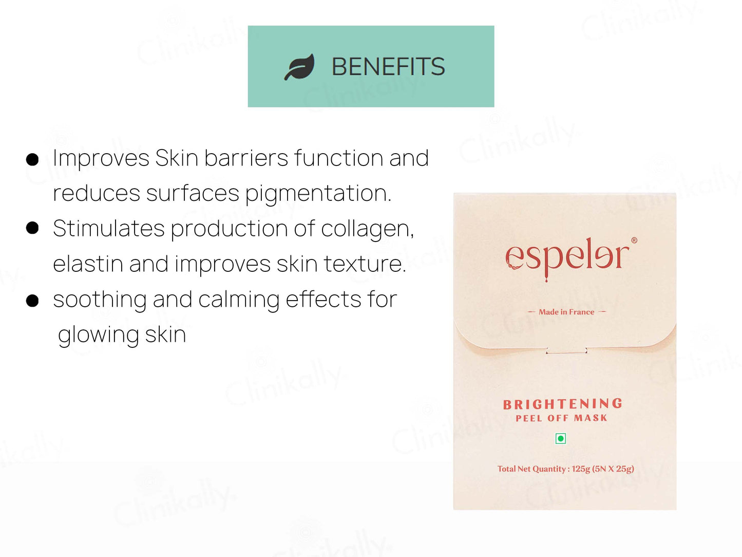 Espeler Brightening Peel Off Mask