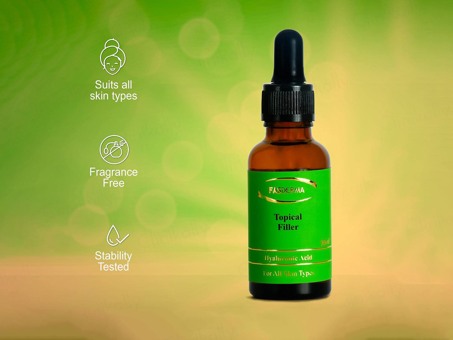 Fasderma Hyaluronic Acid Topical Filler Gel