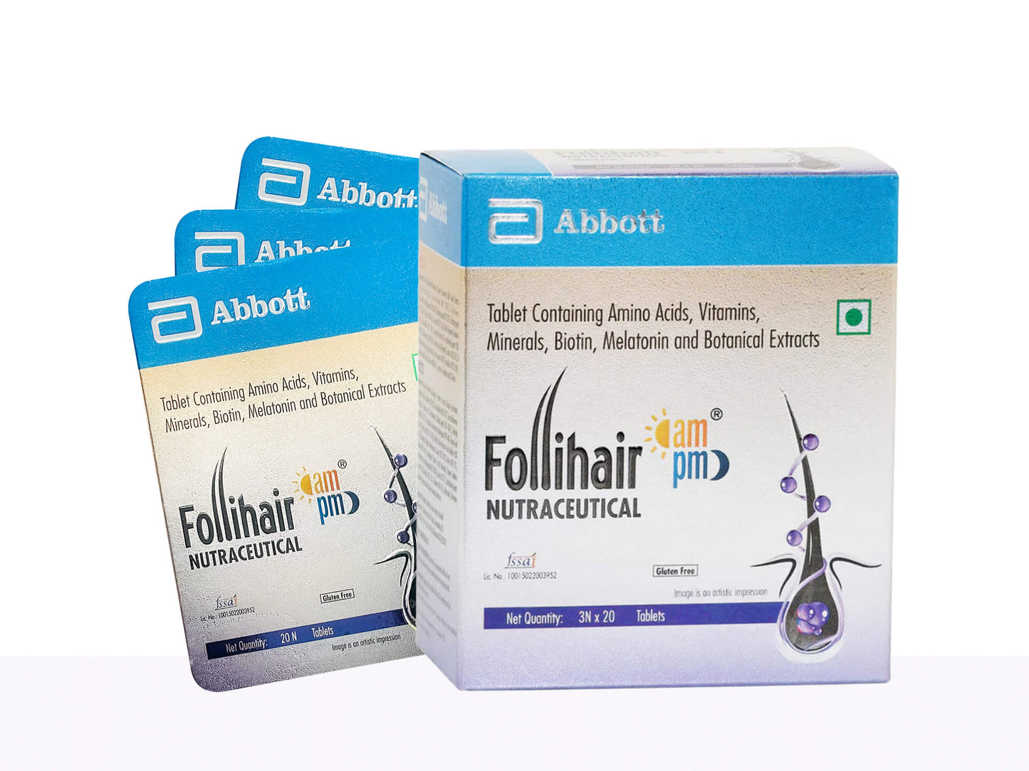 Follihair Nutraceutical Am Pm Tablet