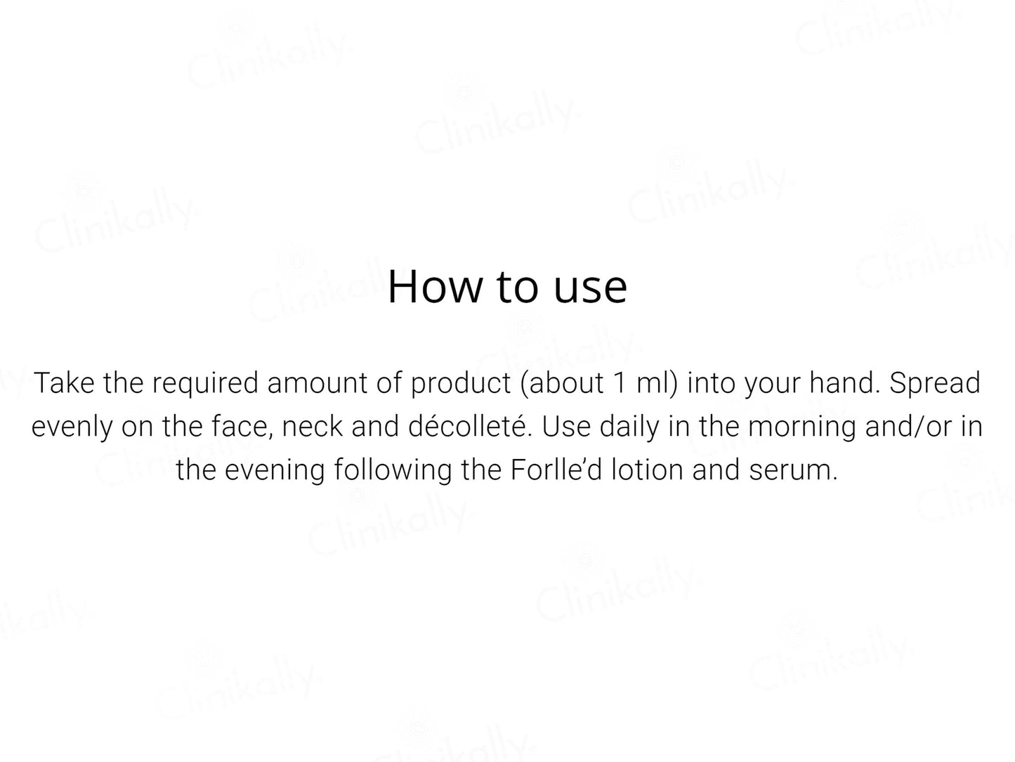 Forlle'd Hyalogy VCIP Cream