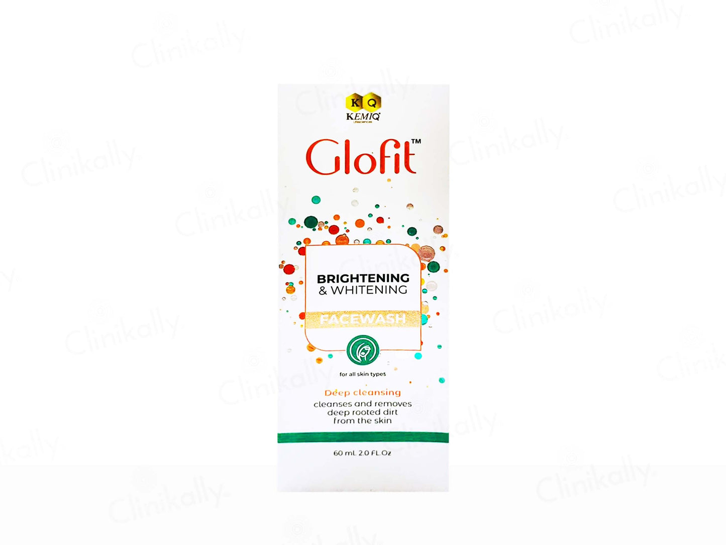 Kemiq Glofit Brightening & Whitening Face Wash