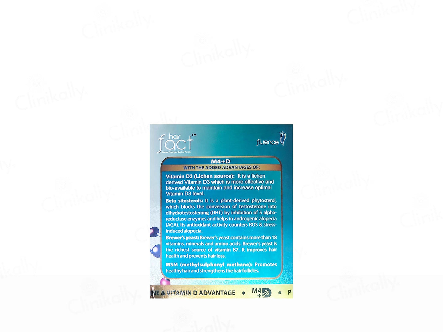 Hair Fact Fluence Advanced Cyclical Therapy (Men) M4+D