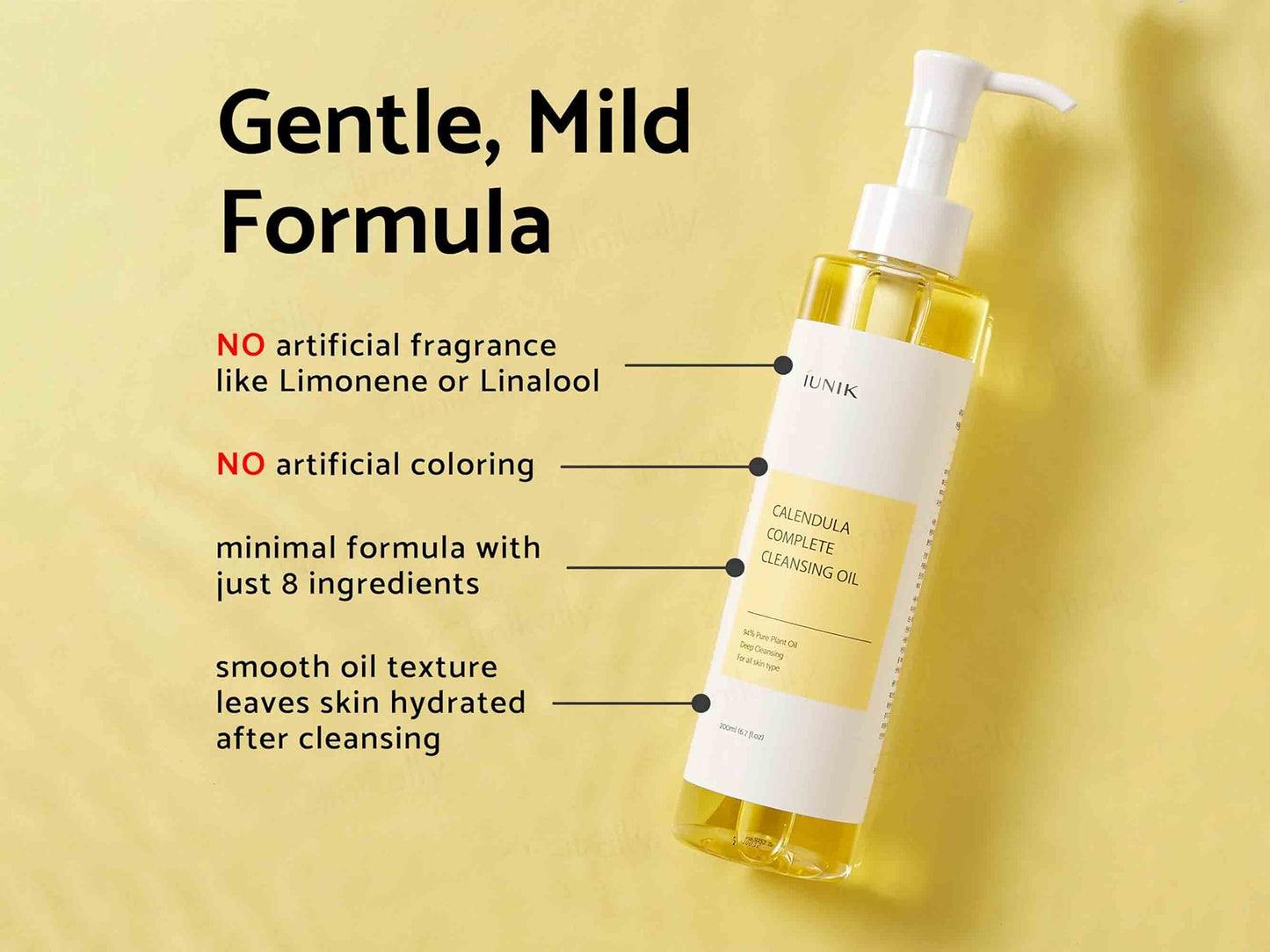 IUNIK Calendula Complete Cleansing Oil