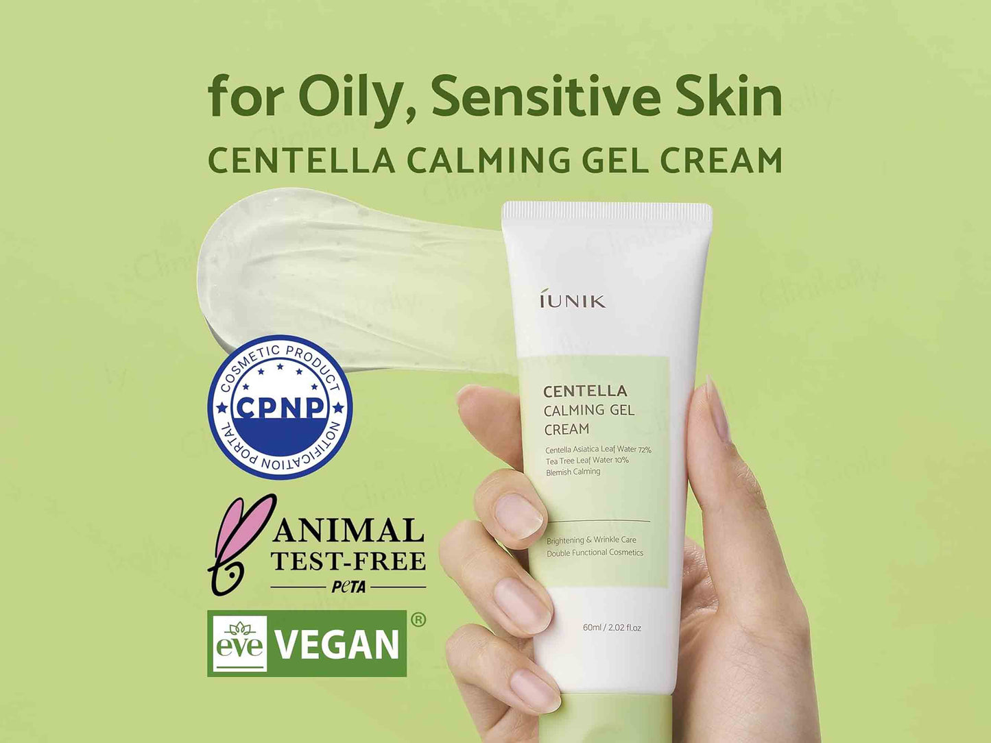 IUNIK Centella Calming Gel Cream