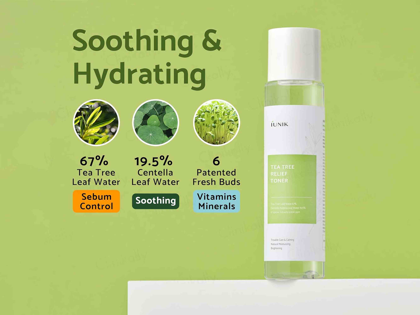 IUNIK Tea Tree Relief Toner