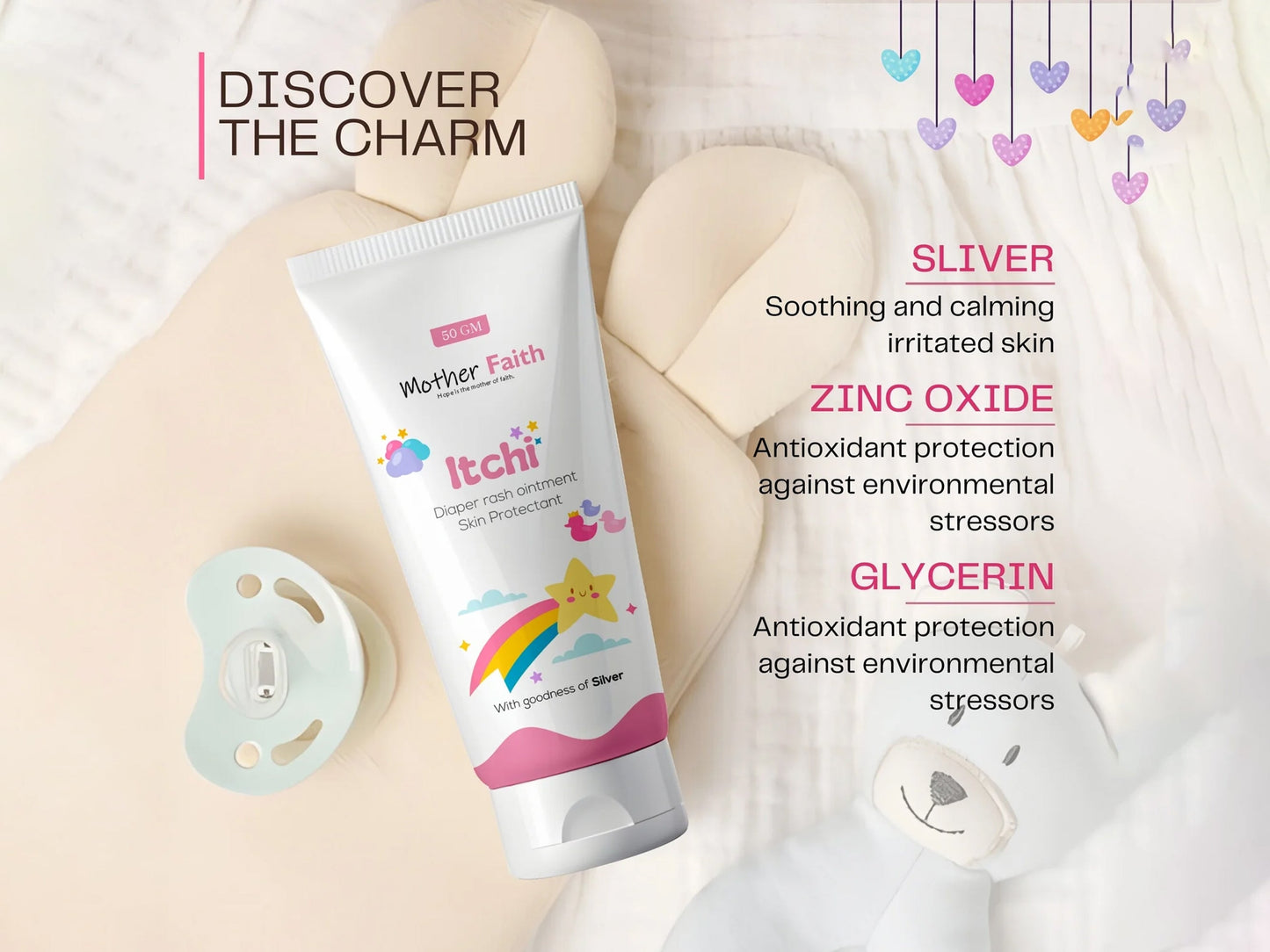 Motherfaith Itchi Diaper Rash Ointment